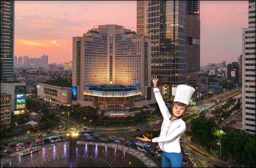 3D table projection in Jakarta
