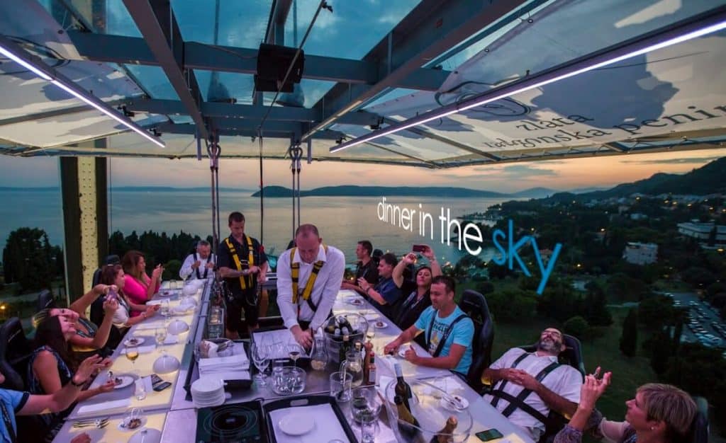 Dinner in the Sky Wien